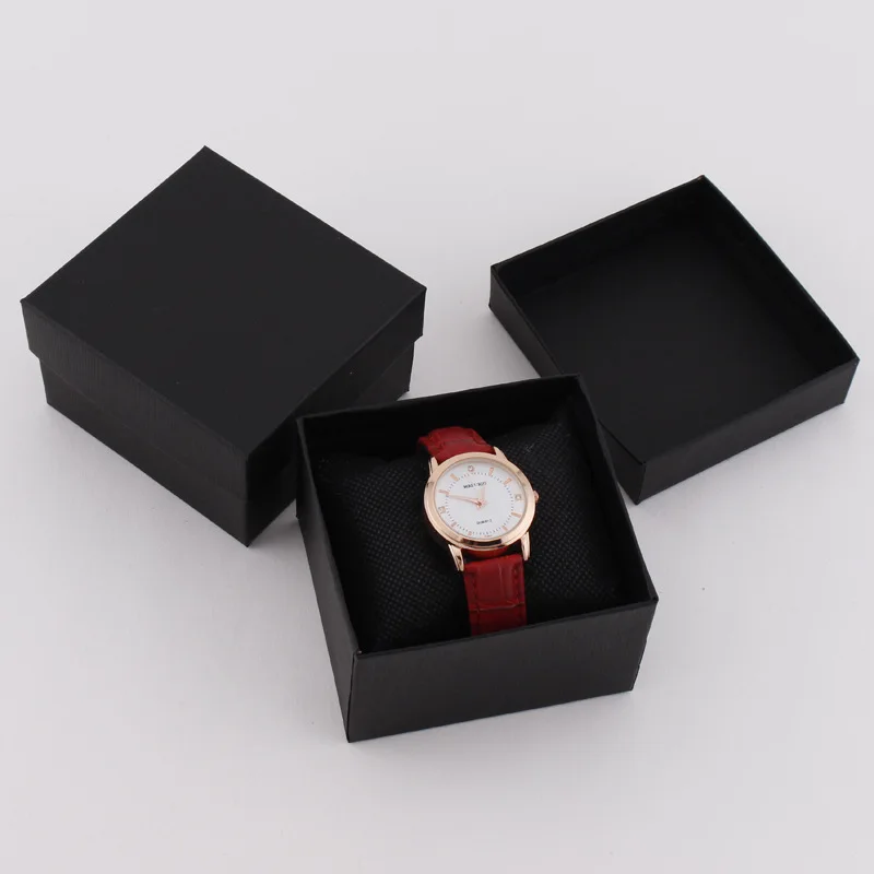 Watch Storage Box Watch Storage Pouch Watch Storage Bag Watch Display Stand Packaging and Display Watch Boxes Gifts Black Boxes Paper Decorative Bracelet Paper Jewellery Accessories