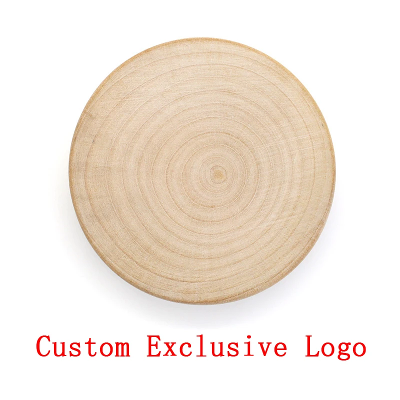 

20Pcs Custom Exclusive logo Wooden Round Fridge Magnet Beer Can Openers Wedding Favor Bottle Opener Wedding Gift Souvenir