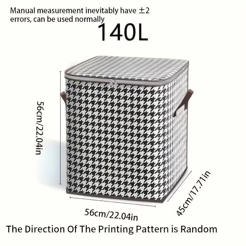 Foldable storage box Quilt Clothes Storage Bag Big Capacity Blanket Sorting Bags Dustproof Closet Under-Bed Storage Organizer 6