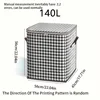 Foldable storage box Quilt Clothes Storage Bag Big Capacity Blanket Sorting Bags Dustproof Closet Under-Bed Storage Organizer 6