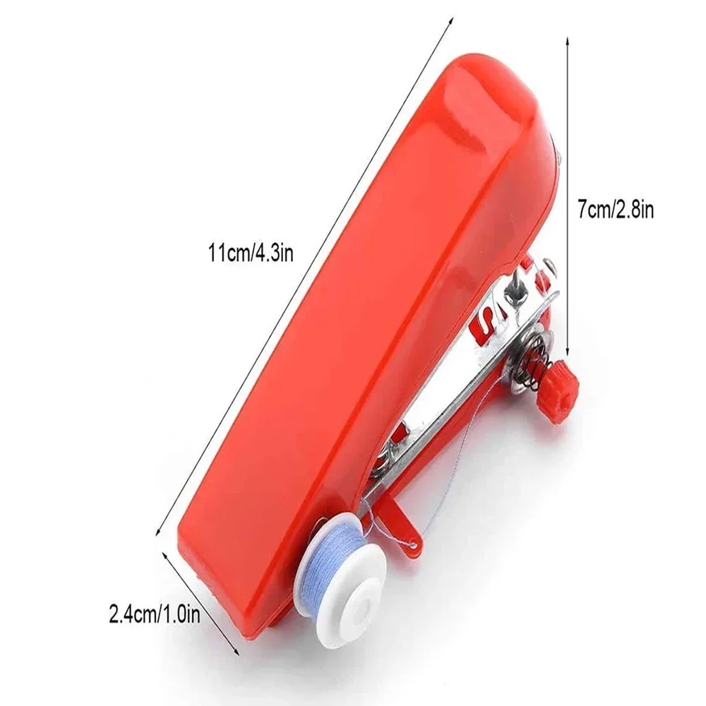 Portable Sewing Machine Small Handheld Multi Sewing Machine Household Simple Needlework Manual Crop Repair Clothes Fabric