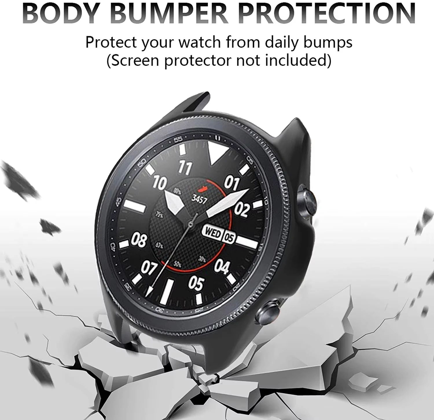 Enhanced Product Title:  
Soft TPU Bumper Case with Hollow Screen Protector
