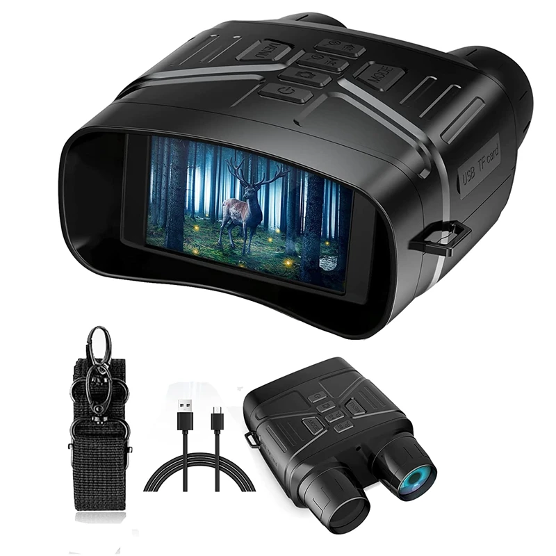 

NV4000B 4K HD Night Vision Binoculars , Digital Zoom Telescope Night Vision Goggles For Hunting Camping Surveillance