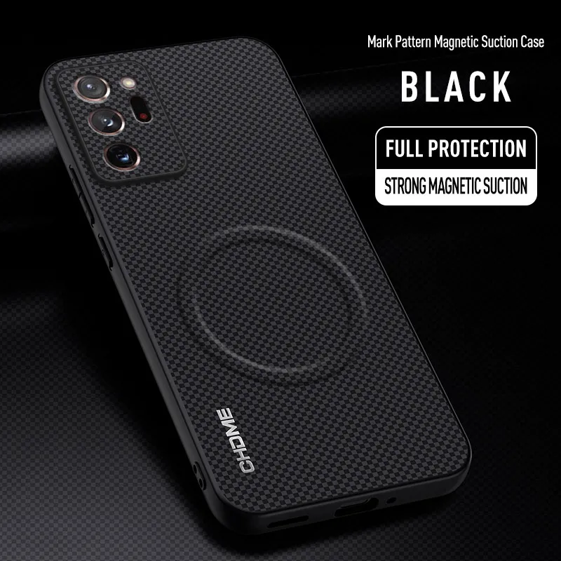 Luxury Car Magnetic Holder Phone Case with TPU Silicone Back Cover