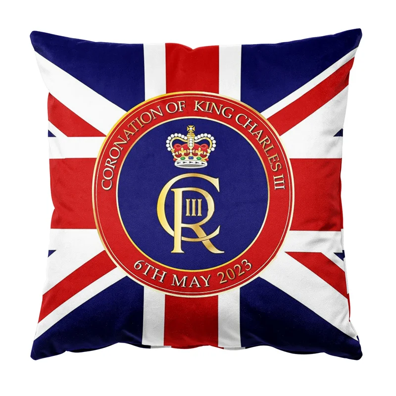 Gaslight Gatekeep Girlboss King Charles Iii Coronation Fodere Per Cuscini Federe Per Cuscini Federe Per Divano 45Cm X 45Cm