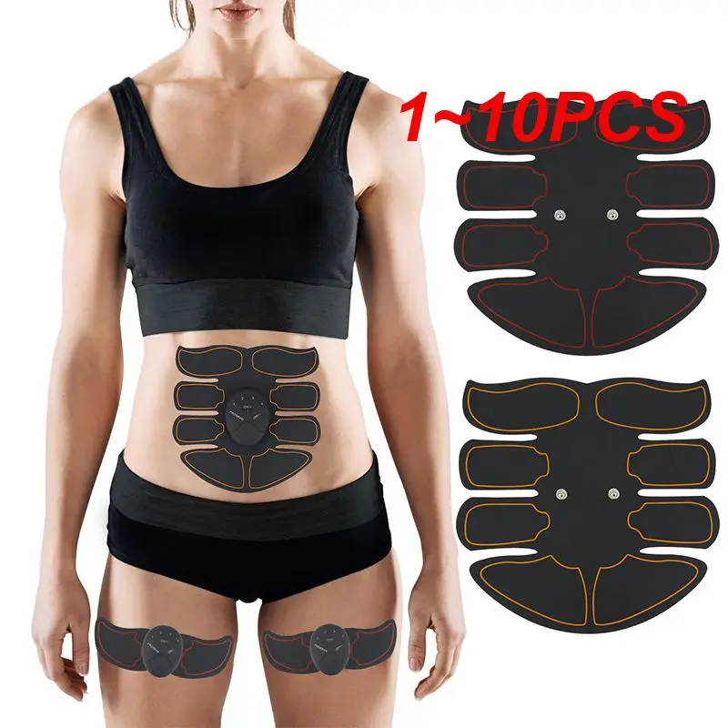 

1~10PCS Muscle Toner, Abdominal Hip Trainer Weight Loss Fitness Shaping Electric Body Slimming Massager Muscle Trainer, USB