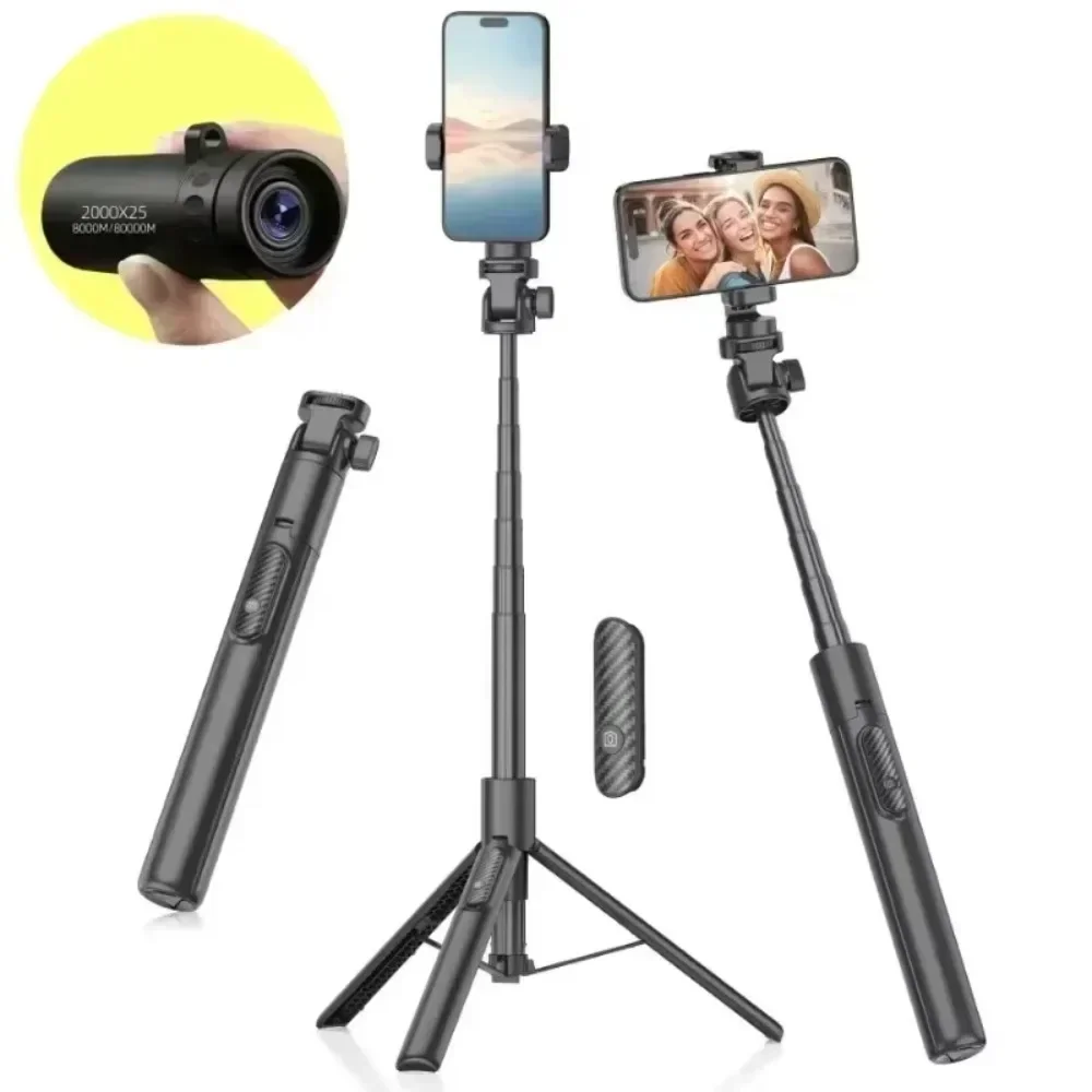 Mini Portable 2000x25 HD Monocular Telescope with Holder