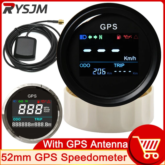 LCD Digital GPS-Tachometer Tacho Kilometerzähler für ATV UTV