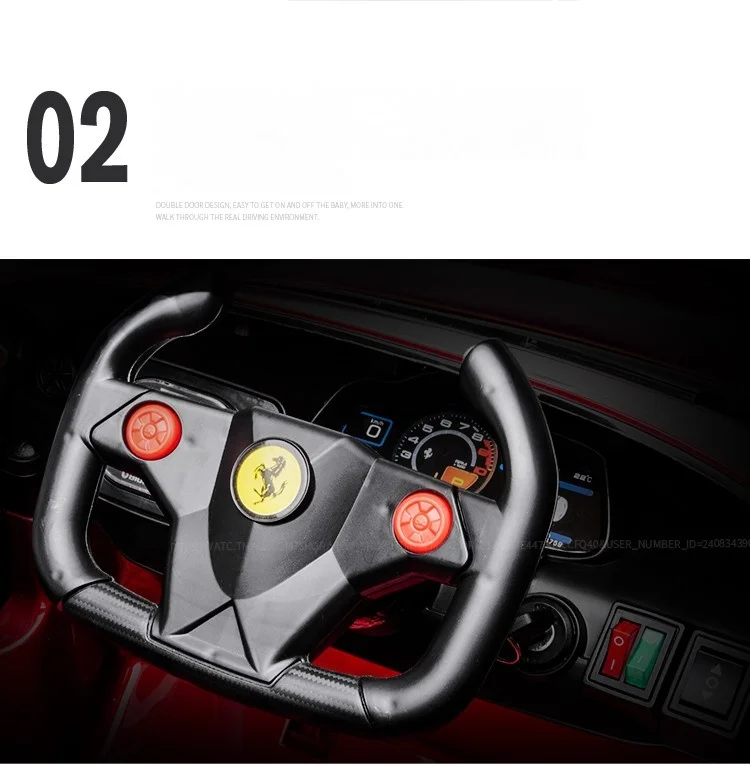 Ferrari Kids Ride On Electric Car For Boys &Amp; Girls Toy Car With Remote Control F8