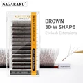 Dark Brown 3D W