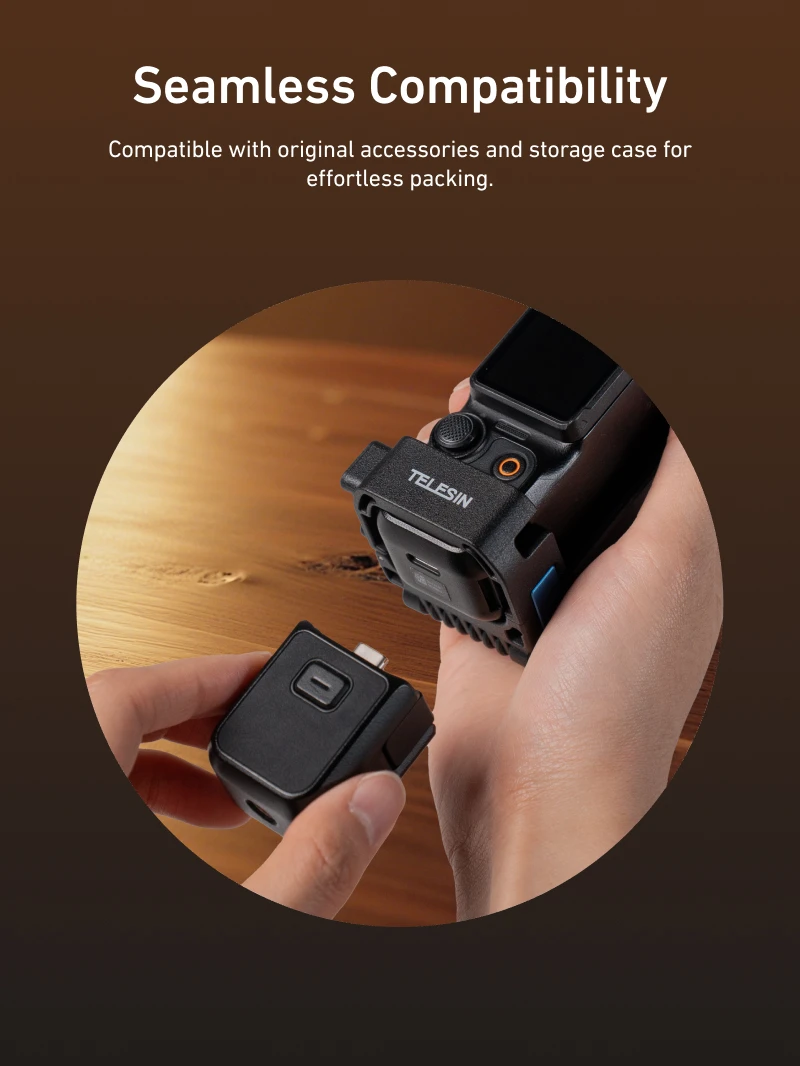 Magnetic Quick Release Suction Bracket For Pocket 3 Aluminum Alloy Stand Adapte