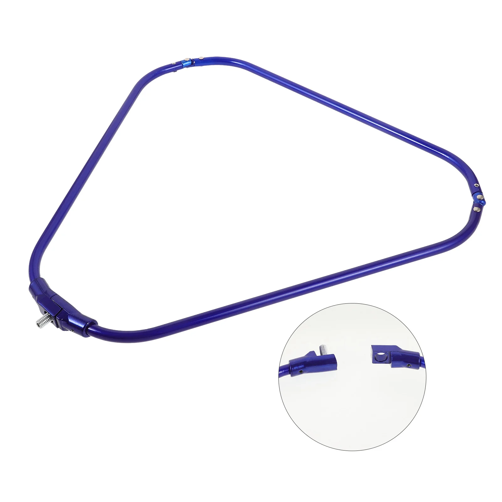 

Folding Fishing Net Replacement Frame Part for Metal Accessory Aluminum Alloy Triangular Fly