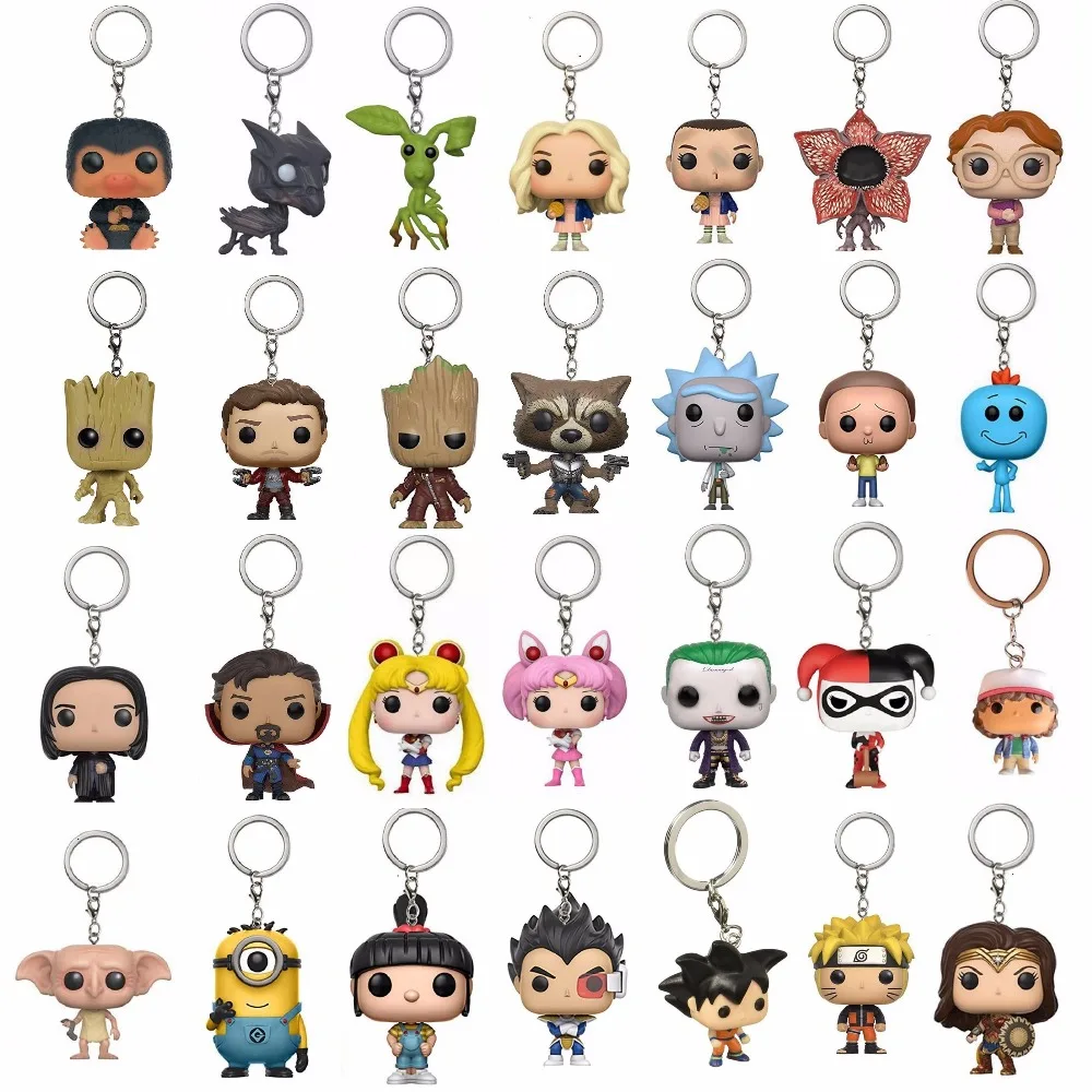 thumbnail image 1 of FUNKO Animales fantásticos Dónde encontrarlos Niffler Pickett Thestral Llavero Juguete Potter Dobby Snape DC Harley Quinn Joker Muñecas, 1 of 5