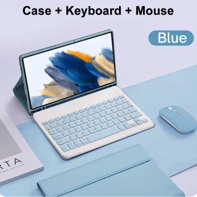 Versatile Shell for 8.7 Inch Tablet with Detachable Keyboard Cover
