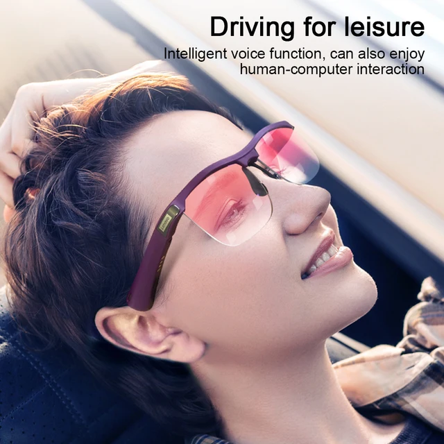 Lenovo MG10 Smart Music Sunglasses HIFI Sound Quality Wireless BT 5.0