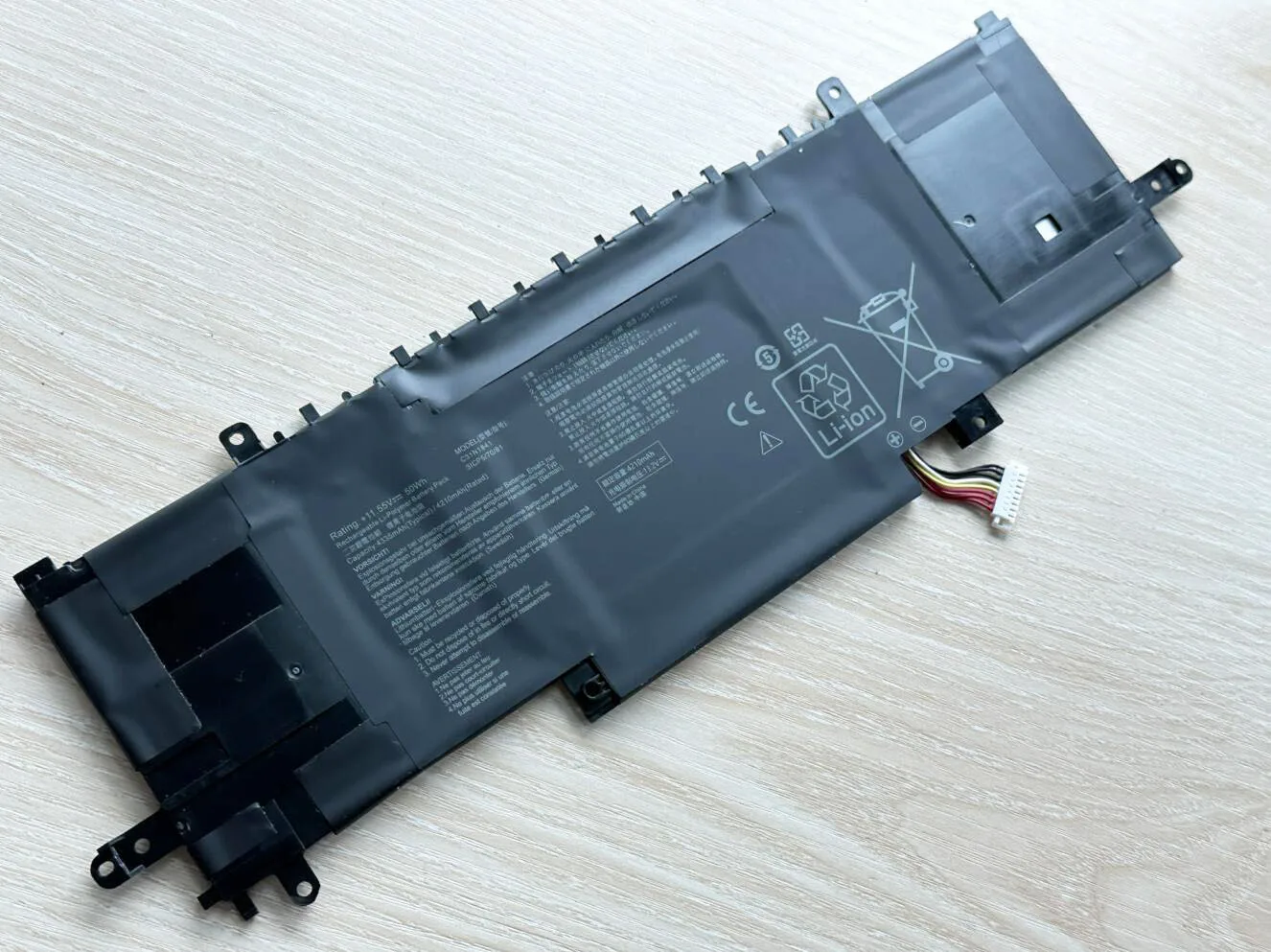 Bateria do Portátil para Asus Zenbook 13 Ux334fa Ux334fl 14 Um433 Um433da Ux434f Série Ux434da C31n1841 11.55v 50wh 4210mah - Imagem 5