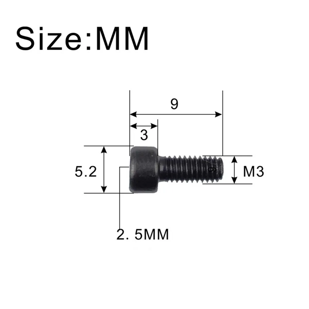 6x Electric Guitar Tremolo Bridge String Locking Nut Clamp Screws For Floyd Rose Electric Guitar Parts Accessories