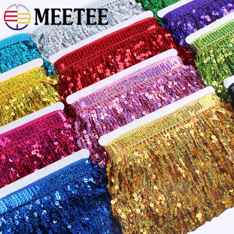 Apparel Ribbon Fringe Trim Sequin Tassel Fringe Trim Lace Sewing