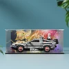 Acrylic Display Box for Lego 10300 Back to the Future Time Machine Dustproof Clear Display Case (Lego Set not Included） 2