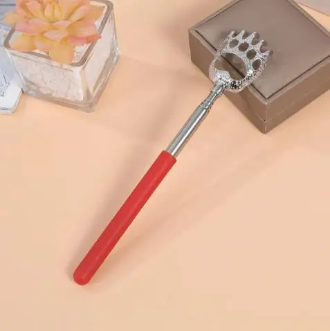 Extendable Massage Claw Back Scratcher Stainless Steel Claw Back Scraper Extendable Telescopic Itch Stick Health Products Hackle