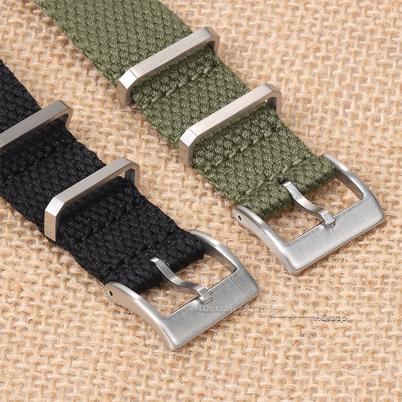 Premium Nylon Waterproof Sport Watch Strap - High-Quality Wristband