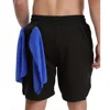 Anime 2 In 1 Compression Shorts Gojo Satoru Print Performance Sportswear Men GYM Training Workout Male Fitness Sport Shorts 6