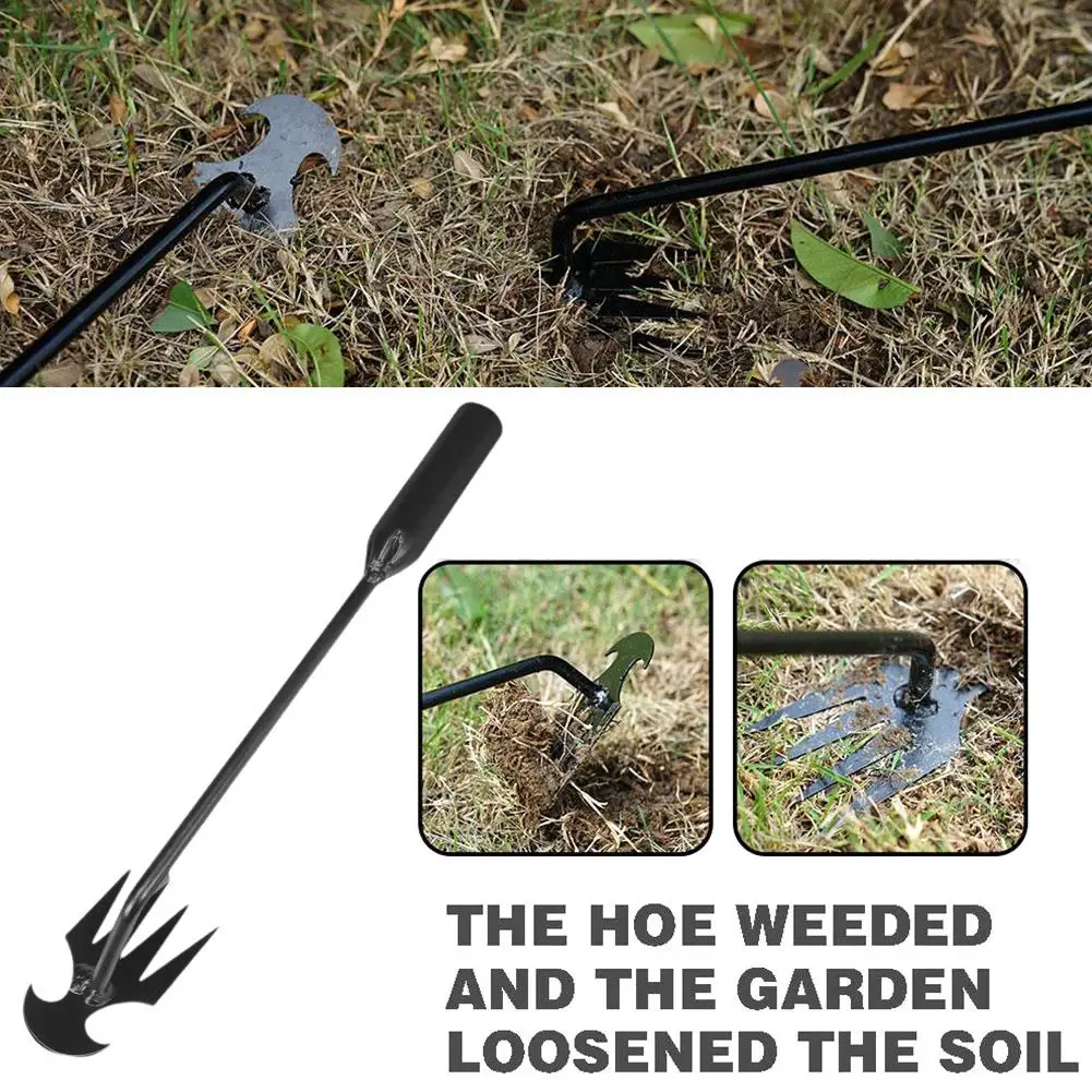 

Multifunctional Garden Manganese Steel Weeders Grass Rooting Loose Soil Hand Weeding Removal Puller For Backyard Farm Weede A4I7