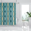 Waterproof fabric shower curtains Bathroom curtain accessories 180x200 Bath curtain for shower 240*248 nordic boho decoration 5