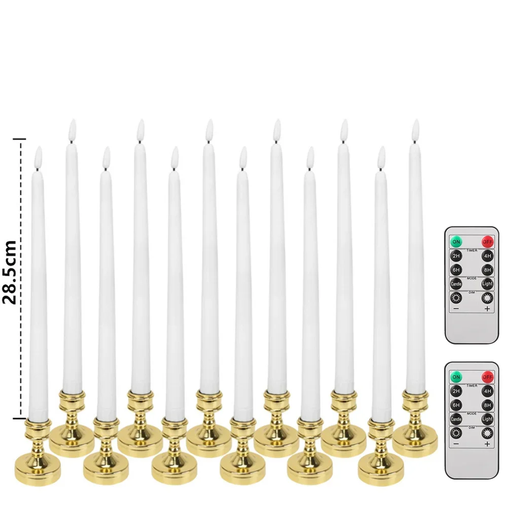 12pc D remote white