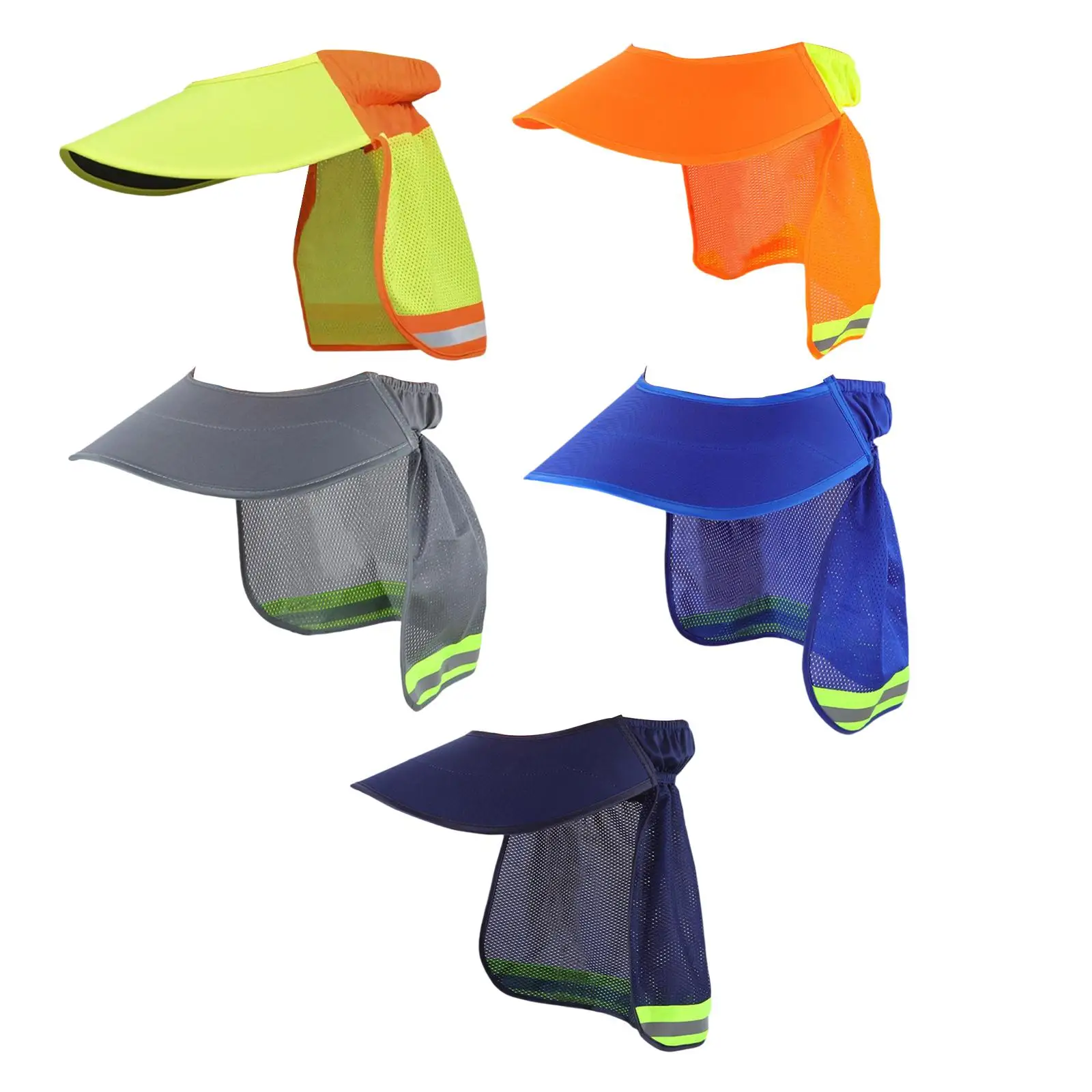 Neck Shield Cover Sanitation Workers Neck Flap Hard Hat Sun Shade Wide Brim