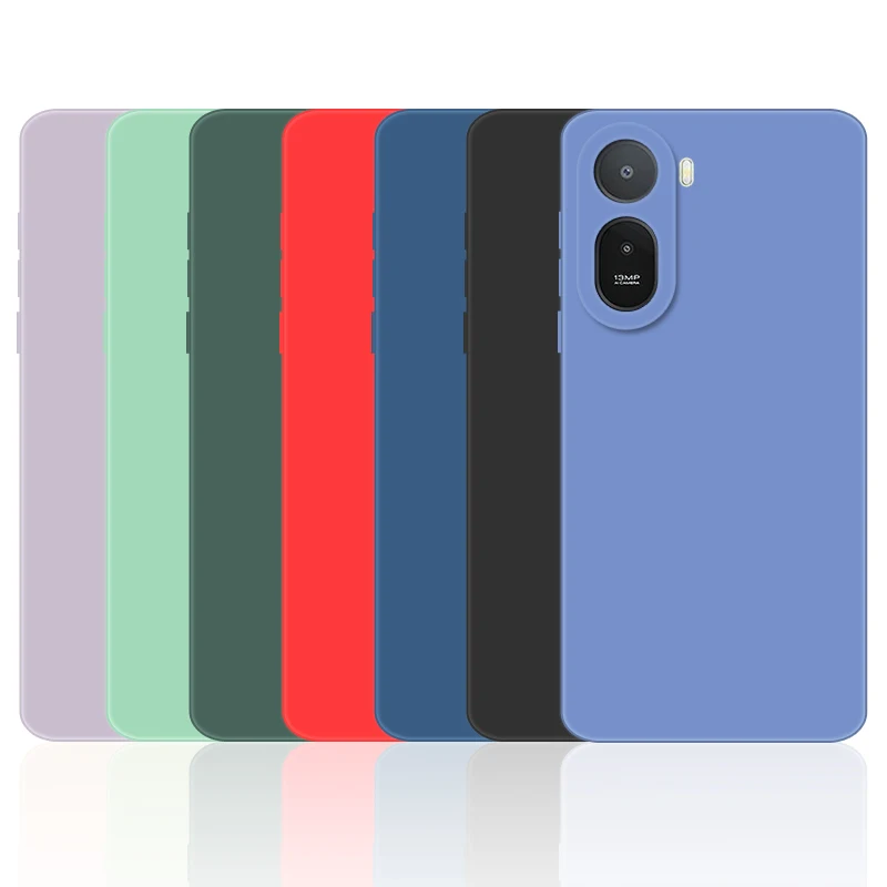 Soft Liquid Silicone Durable Bumper Shield Protective Phone Case Cover