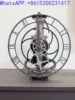 Creative gear mechanical retro wall clock European living room bar dining room decorative clock Personalized pendulum clock 1