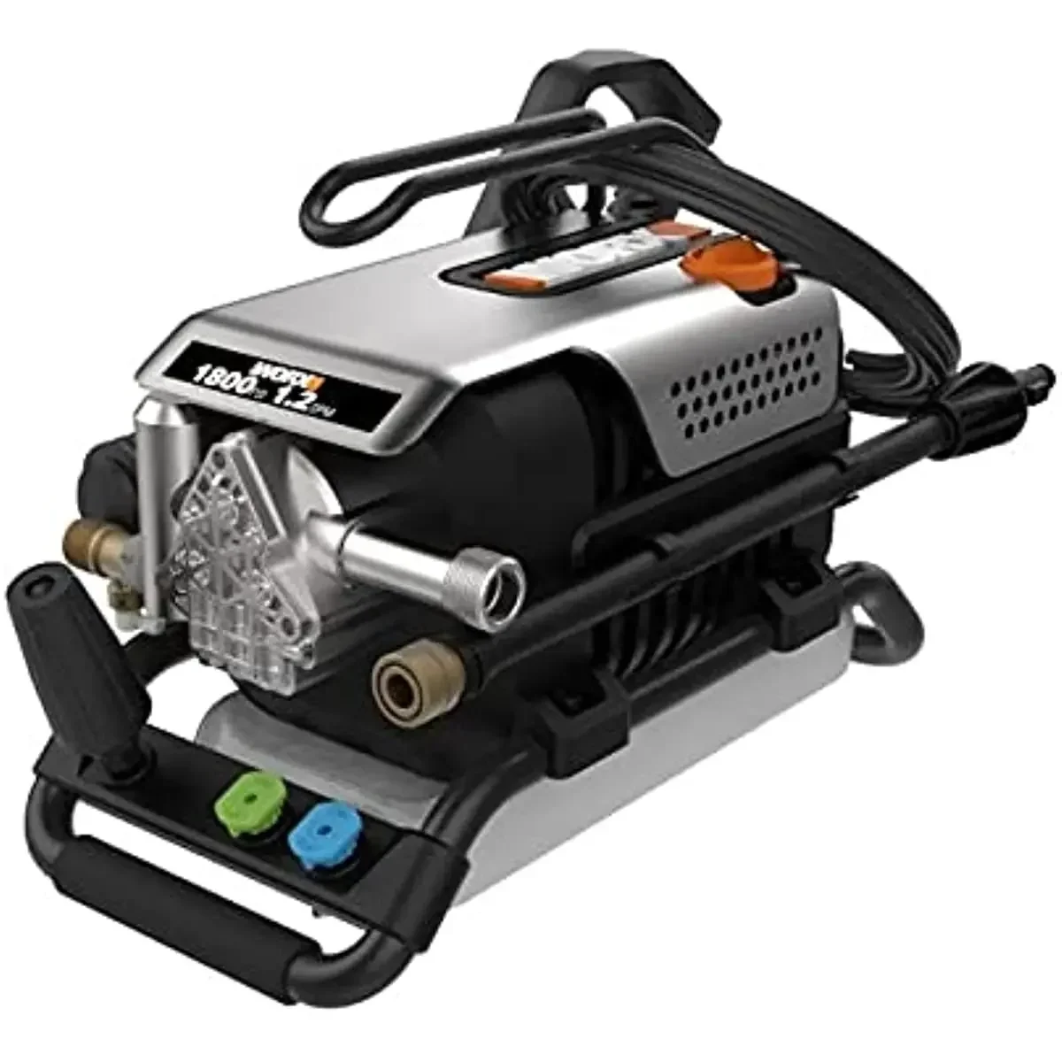 

Worx 13 Amp Electric Pressure Washer 1800 PSI with 3 Nozzles - WG605