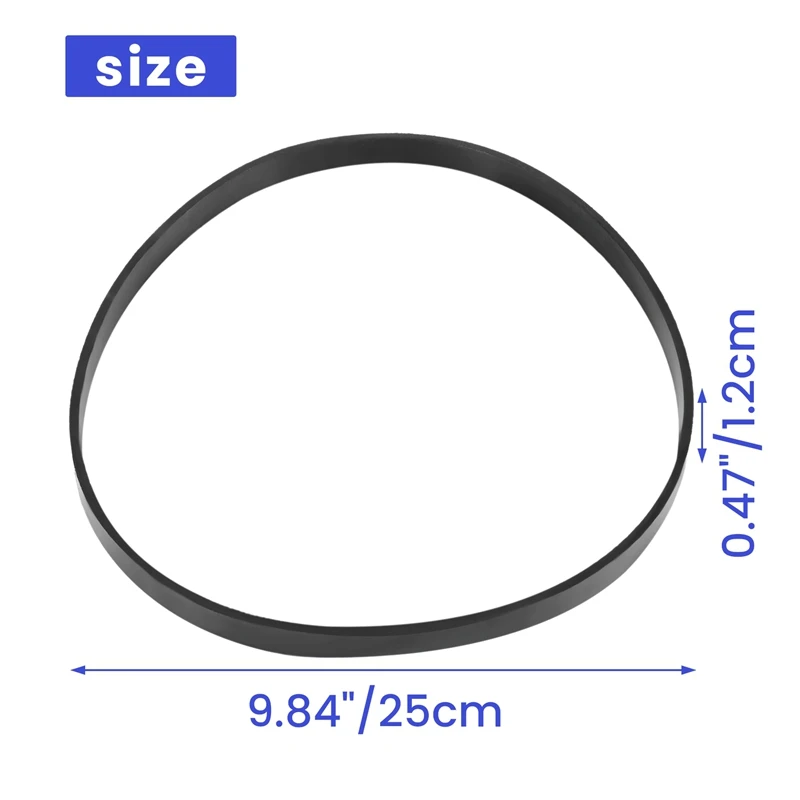 2 Pieces Band Saw Rubber Tire Band Woodworking Spare Parts For 10 Inch Band Saw Scroll Wheel 6
