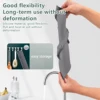 Kitchen Sink Water Splash Guards Sucker Flaps Silicone Waterproof Splatter Screen Dish Fruit Vegetable Washing Anti-water Board 6