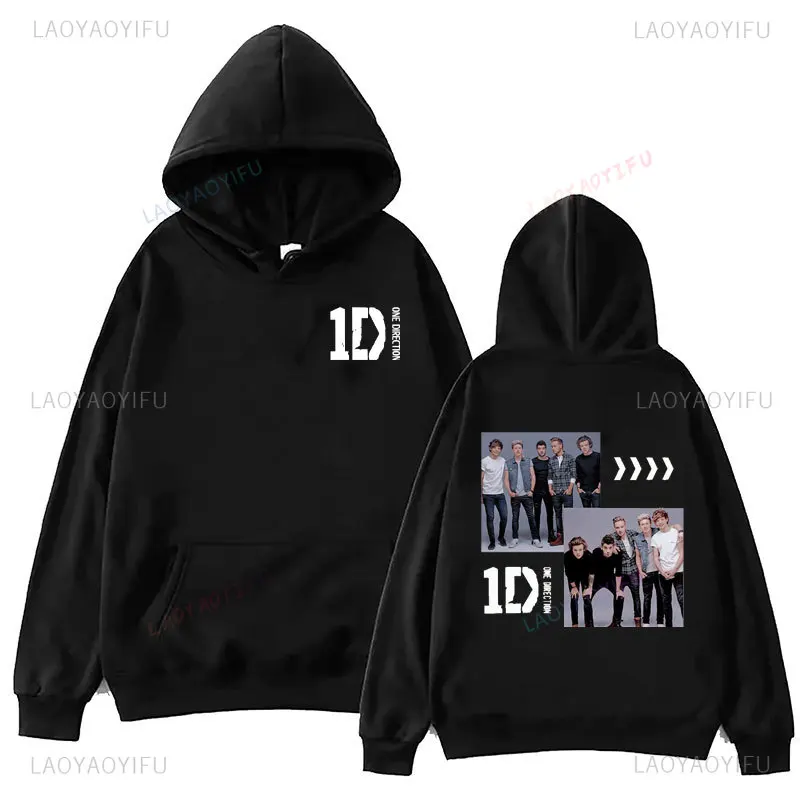 One Directions Band Hoodies Grunge Long-sleeved Punk Sweatshirt Vintage Autumn/Winter Clothing Hip Hop Sudaderas Music Pullover 3