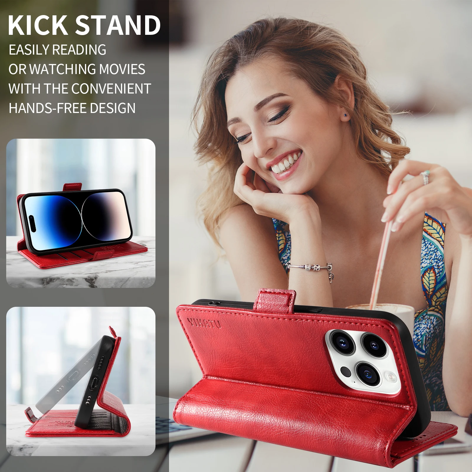 Premium Wallet Phone Case with Enhanced Protection and Stylish Design
