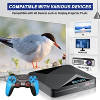 X2 Pro Console de jeu vidéo rétro TV Box plus de 100 000 jeux avec 2 manettes de jeu Super Console 4K 60 + émulateurs de jeu pour DC/Arcade/MAME/Sega 3