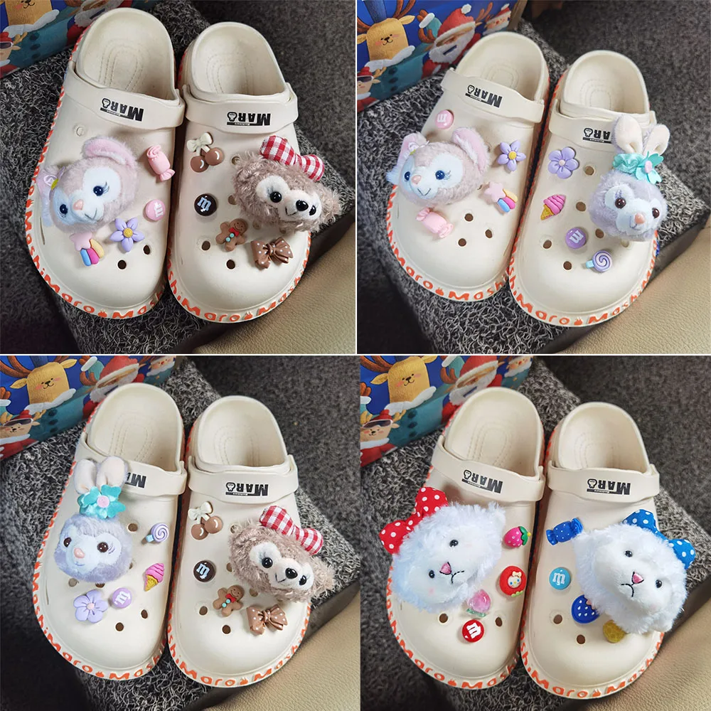 Cute 3D Pink Duck Croc Charms Designer DIY Animal Jeans Shoes Decaration  Accessories for JIBS Clogs Hello Kids Boys Girls Gifts - AliExpress