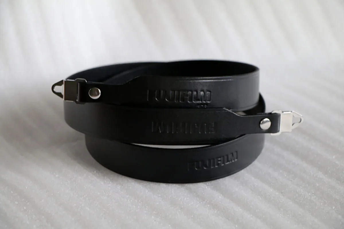 Tracolla In Vera Pelle Con Tracolla Per Fotocamera Mamiya Rb67 Rz67 35Mm Marrone