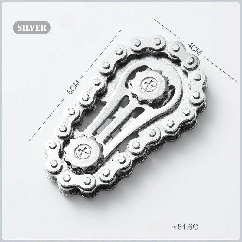 Revitalizing Metal Fidget Spinner Toy for Stress Relief and Focus