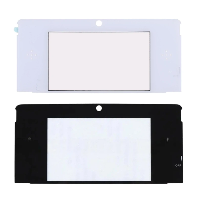 Replacement Display Glass Faceplate Top Front LCD Screen Lens Cover for NS 3DS Screen Accessory Repair Part