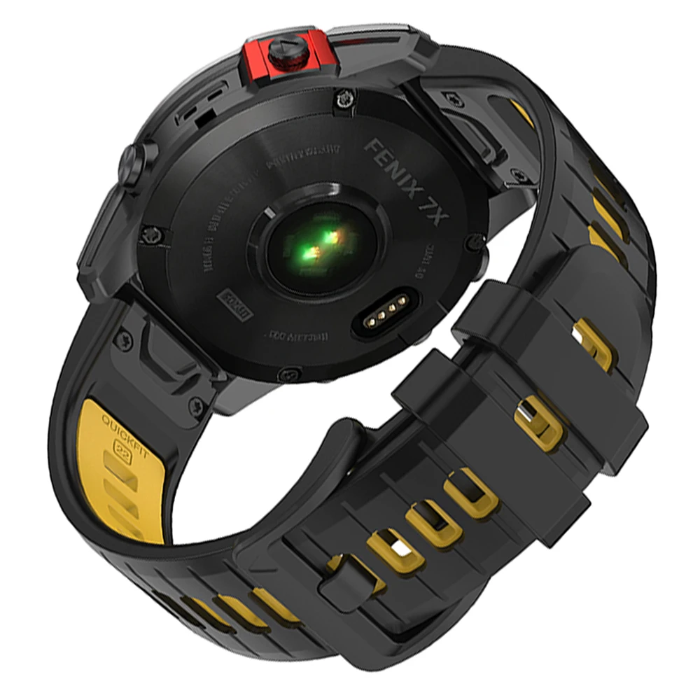Premium Silicone QuickFit Strap for Garmin Watches - 22mm and 26mm Options Available