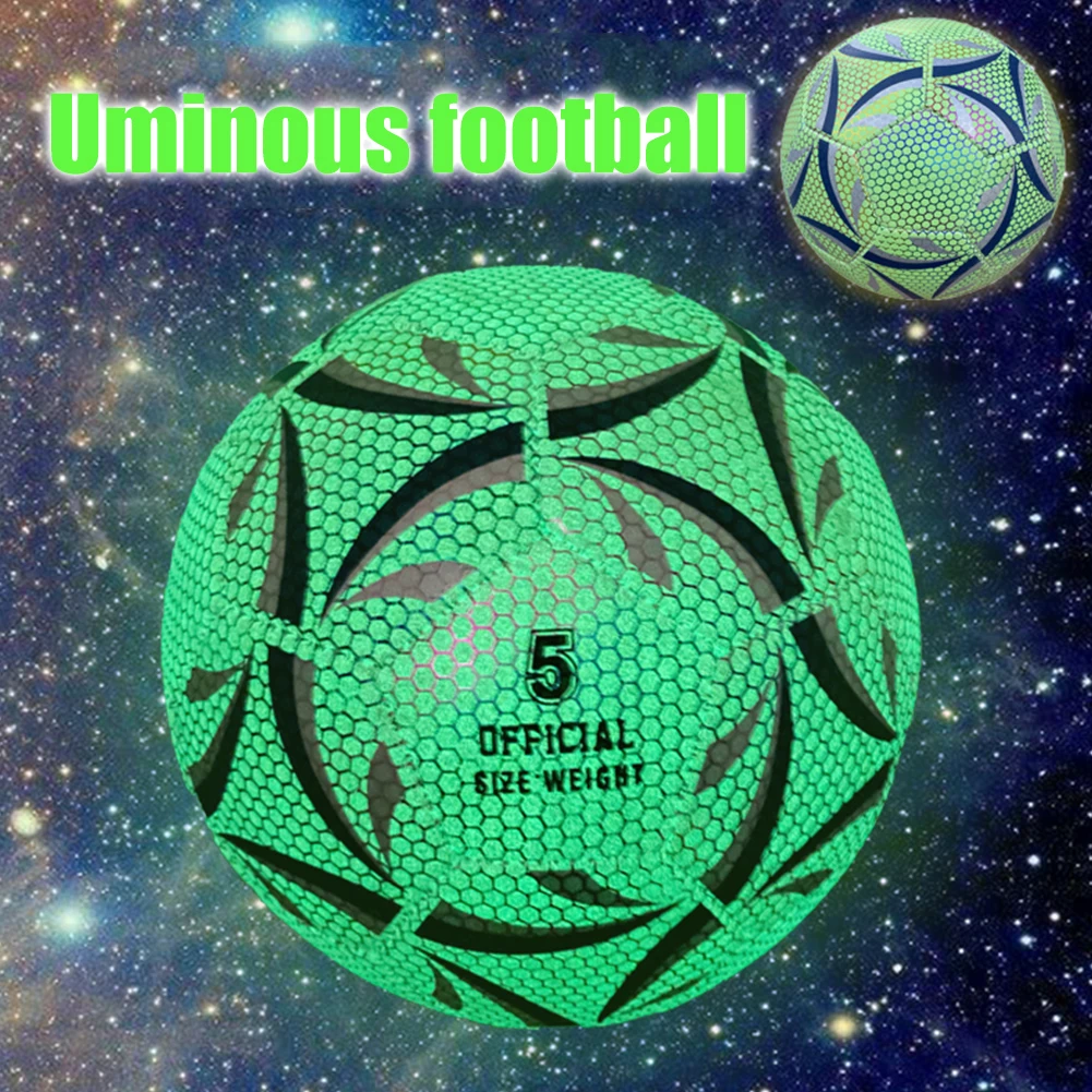 Generic Luminous Reflective Soccer Ball Training Competition Balls