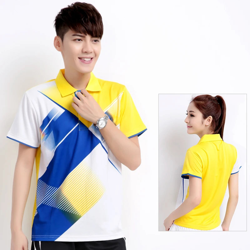 New Badminton Suit Set for Men's and Women's Quick Drying Breathable Table Tennis Skirts, Volleyball Team Uniform Customiza
