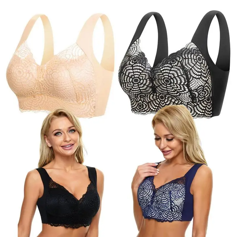 

Womens Push Up Bra Shaping & Powerful Lifting Bra Sports Bra Comfort Sleep Wireless Full-Coverage T-Shirt Bra For Everyday Wear