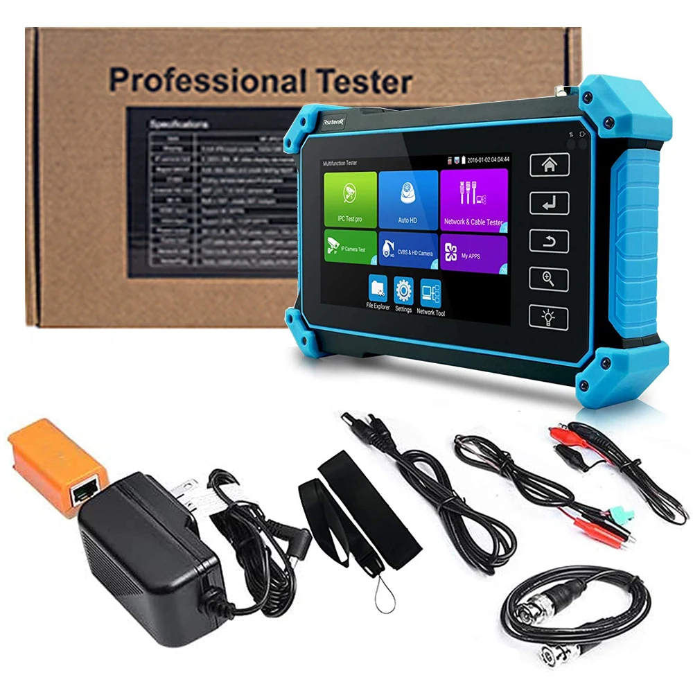 NOYAFA 1080P Upgrade Wireless Wifi CCTV PTZ Camera 8MP AHD CVI TVI ONVIF Camera Tester 4X Digital Zoom Network CCTV Tester 6