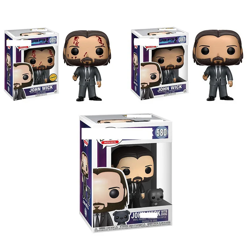 

10cm John Wick Chapter 3 John Wick Anime Figure Action Figure Figurine Collection Model Doll Toys Gift