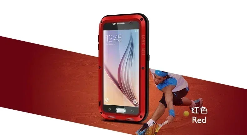 LOVE MEI Heavy-Duty Armor Resistant Metal Case - Universal Fit