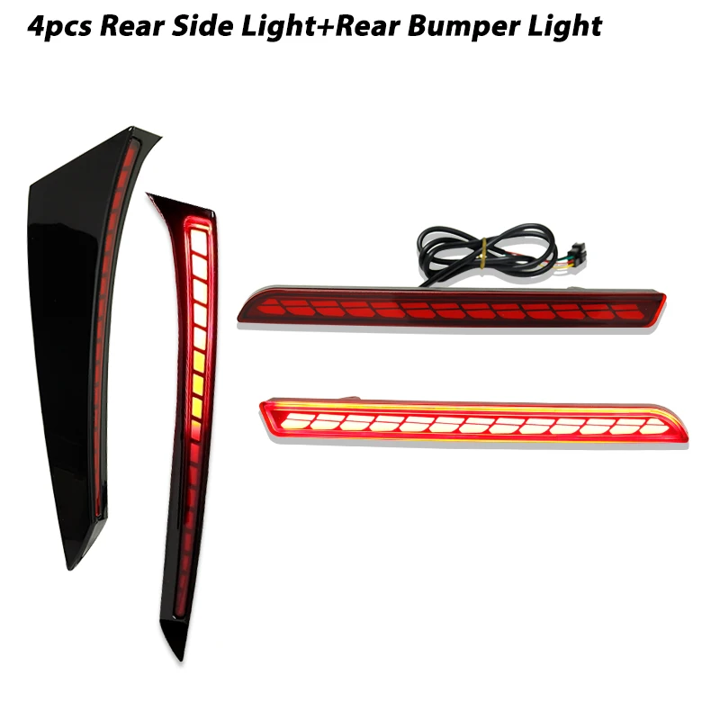 For Toyota Sienna 2021 2022 Upgrade To Thuner-2 Style Front Bumper Rear Diffuser Body Kit - Buy